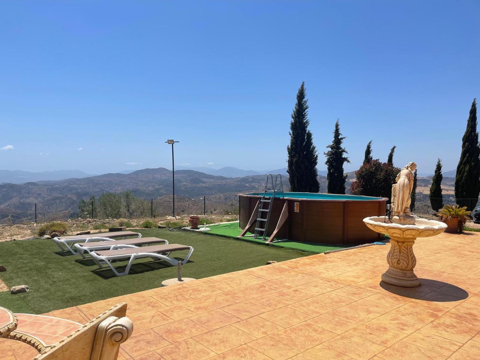 Casa Cuatro Vientos - Barranco Del Sol Villa Almogía Exteriör bild